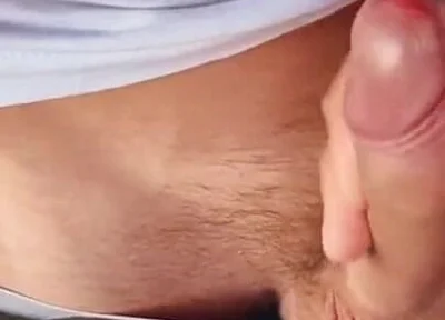 I Accidentally Saw the Village Guy’s Big Dick, He Was Jerking off His Huge Cock, and I Helped Him Release a Lot of Thick Sperm!