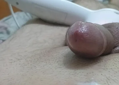 Handjob with a Vibrator