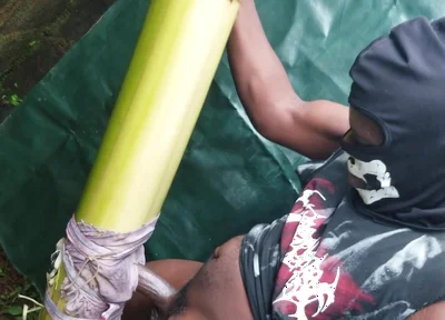 Masturbator Have Back Again with a Plantain Cum Hot