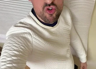 Hot Stepdaddy Showing off Big Cock