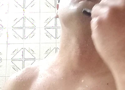 A Moreno Guy Alone in the Bathroom