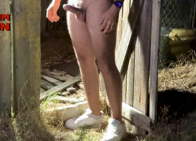 Emptying My Alpha Balls at the Shed