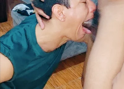 Fucking Her Face, Throat with Milk.
