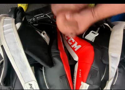 Jerking off in the Hockey Change Room