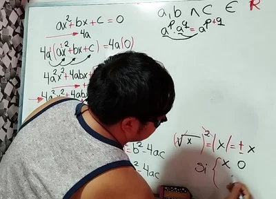29 Algebra: Sexual Demonstration of the Equation of the Second Degree