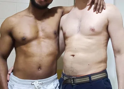 Gay Couple - Clothes to Naked