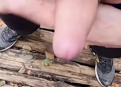 Getting Fuck in Cruising Area and Swallow Stranger Cum