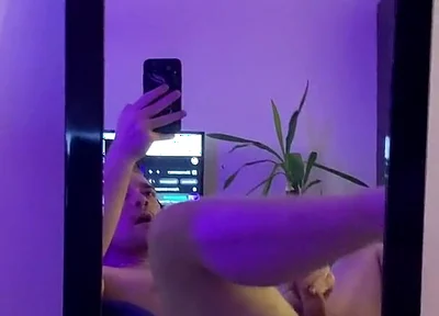 Jerking off My Big Cock and Fucking My Asshole with Toys
