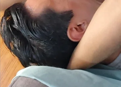 Short: He Wasn't Breathing, He Just Let Black Cock Go Through His Throat