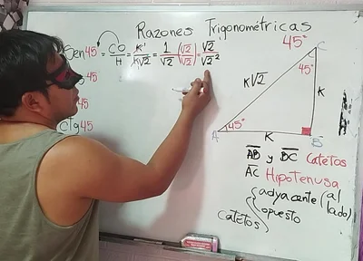 16 Trigonometry: 45 Angle - Trigonometric Ratios