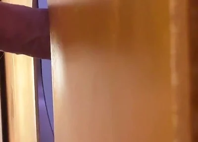 Thick Cock Squirts at Golden Gloryhole