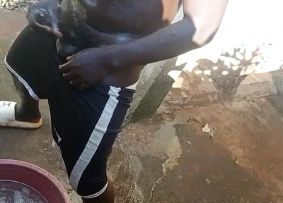 Watch Me Stroke My Hard Cock in the Mud, You Better Beg for Every Drop