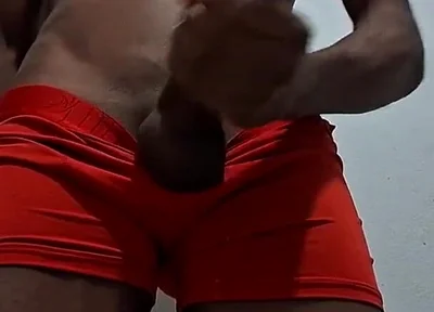 Gifted Brazilian Black Masturbating Very Tasty