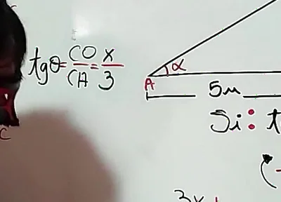 27 Trigonometry Calculate the Height and Area of the Triangle - Sexual Mathematics - Azaghal Soul