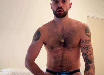 Little Solo Vid of Me in My Blue Papi Jockstrap