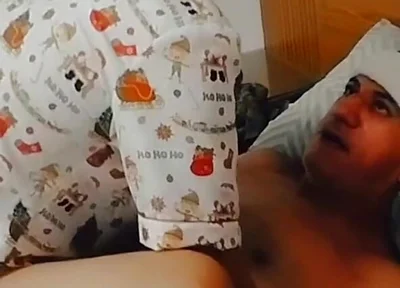 Getting Milk in the Ass as a Christmas Gift