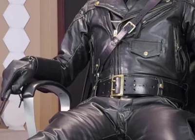 Chilling in Leather
