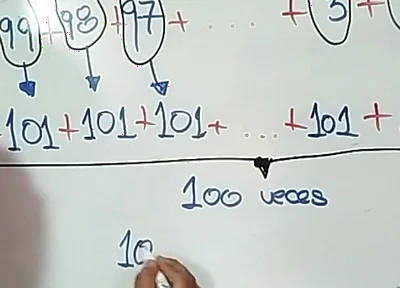 8. Arithmetic: Addition From 1 to 100