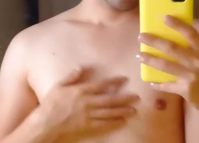Naked on Mirror