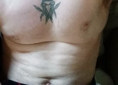 Jacking off My Bwc Shirtless with a Victoria Secret Blanket