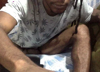Caught Black Sexy Boy Masterbating