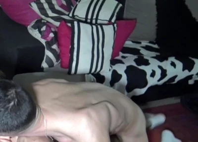 Slut Creampied by His Friend Big Dick