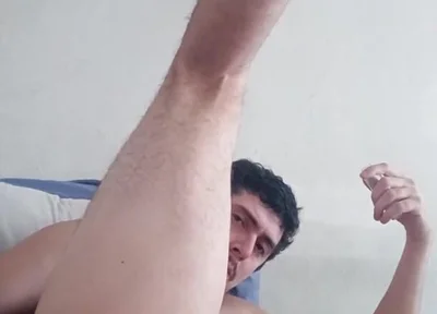 Handsome Guy Fingering His Anus - Great Ass