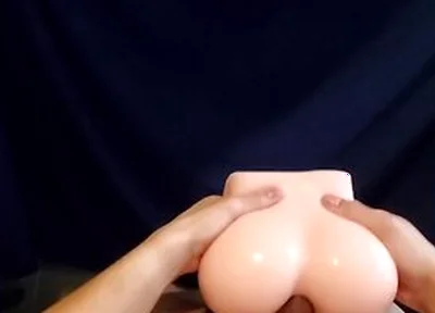 Pounding And Cumming Into My Sex Toy Asshole