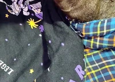 Public Jerking Chocolate Dick