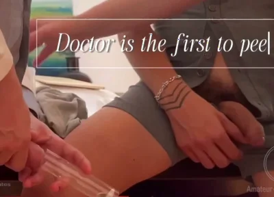 Stepson's Medical Exam in Front of Stepdaddy - Part 2: the Urine Samples