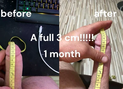 3 Cm Penis Lengthening Exercise in 1 Month