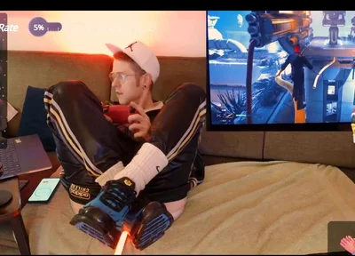 Playing Star Wars with Lightsword in Ass