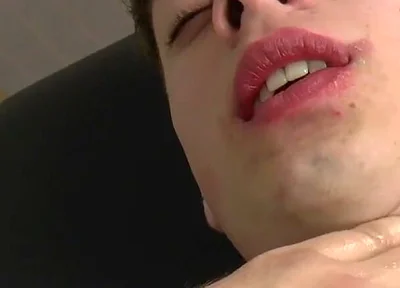 Oil Massage and Handjob on Tommy Poulain's Thick Cock