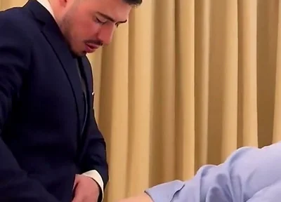 Fuck in Office Wearing Suits