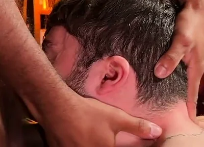 Hot Latino Guy Filled the Photographer's Tight Little Ass with Cum
