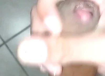 Jerking off Secretly with Uncle's Underwear