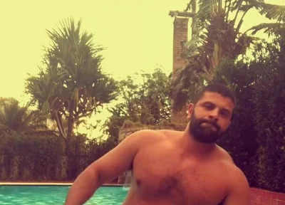 Poolboy Gets Fucked by Big Guy