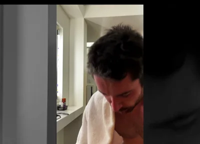 Drying off Locker Room After My Post-workout Shower