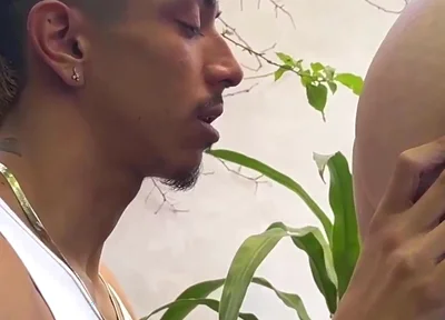 Butt Fucking Tree Huggers Gay Anal Cumshot Deep Breeding! Hung Papi Santo Jorge