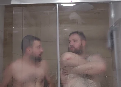 Bears in the Shower! (no Sex)