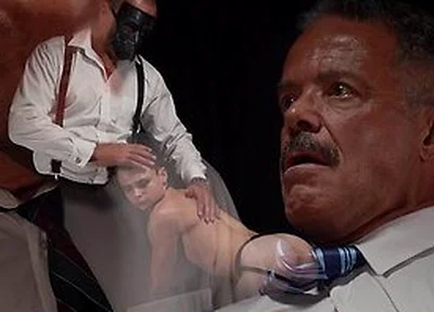 Master Scott And Master Aries Spit Roast Boy James Blond