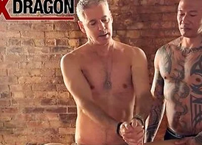 Bobo Chow Gets Expert Edging From Damian Dragon Skilled Hands
