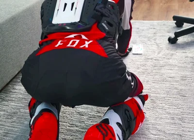Playing with Motorcycle Boots