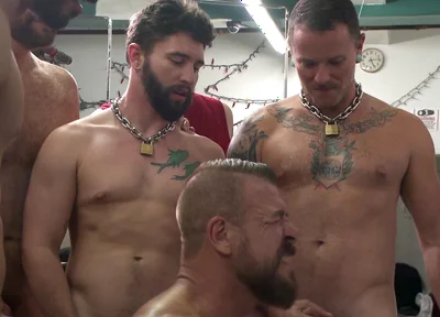 Tyler Rush: Edged, Tormented and Gang Fucked in a Dirty Laundromat