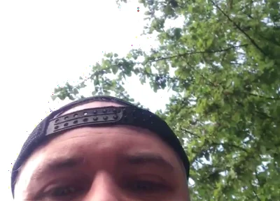 Fat Truck Driver Outdoor Wank