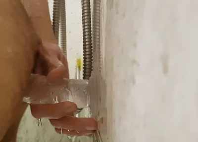 Sucking on My New Big Dildo and Trying to Fuck It!