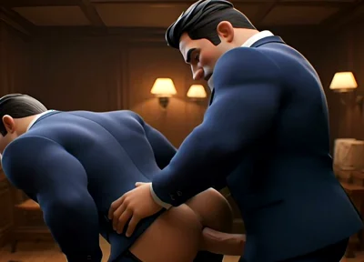 Anal Compilation of Lawyer in Suit at Work - 3D Hentai Cartoon Animation