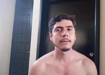 Naked Workout Handsome Guy