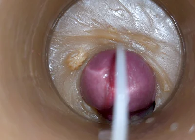 Camera Inside Deep Pussy Captures Cumshot