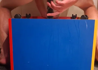 Horny Twink Loves to Rides His Dildo